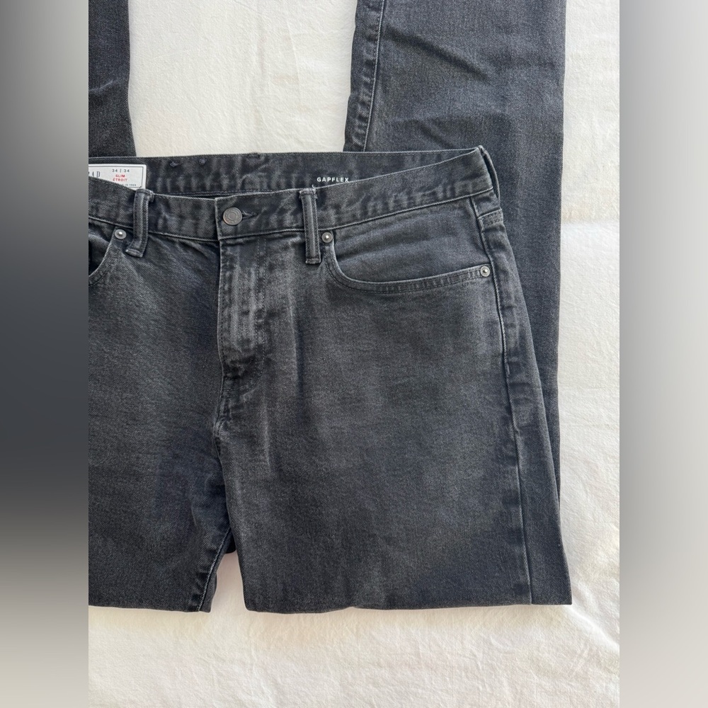 Men’s GAP Slim GapFlex Soft Wear Jeans TALL - Picture 7 of 10